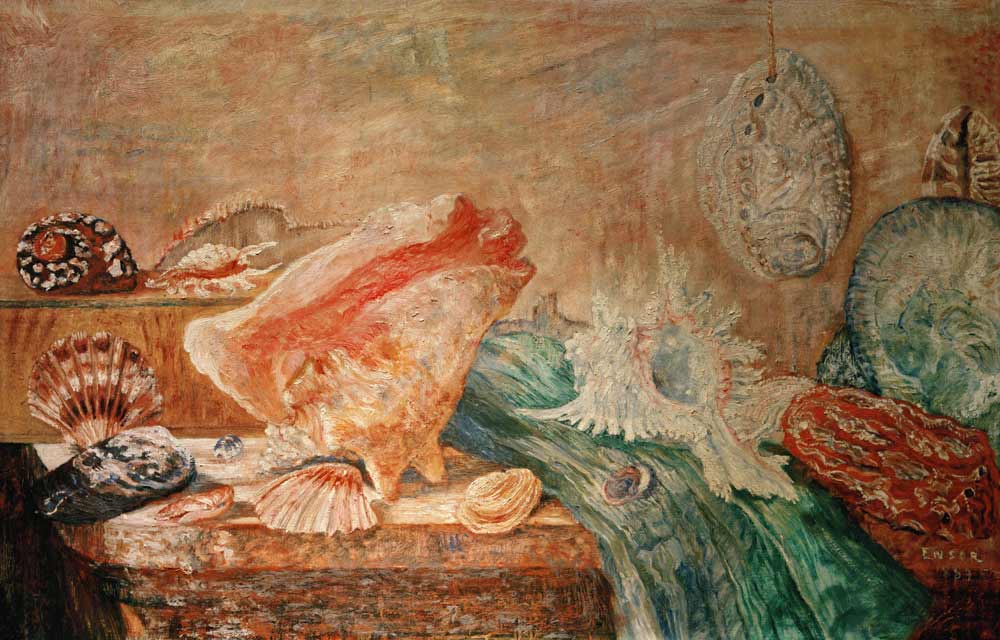 Shells and Shellfish, 1889 de James Ensor