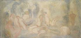 Bathing Girls (Curved and Undulating Lines) 1911