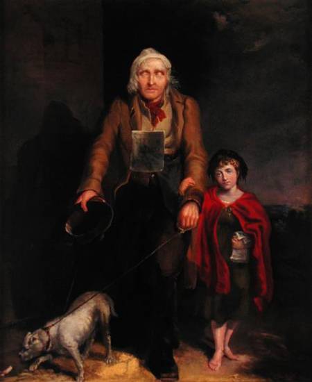 The Blind Beggar de James Flewitt Mullock