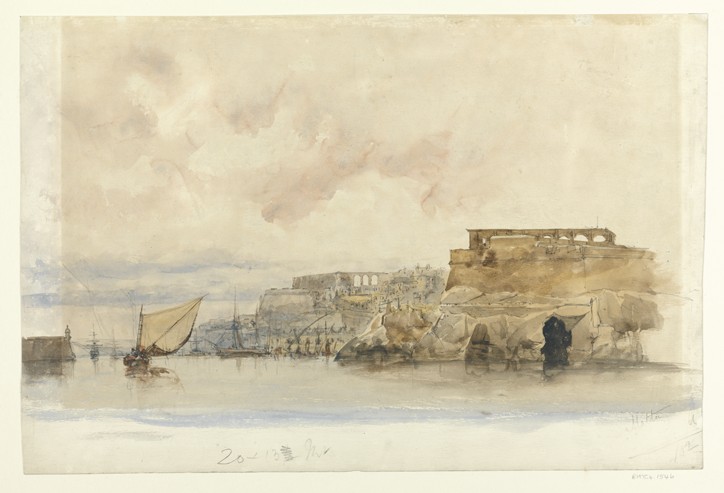 View of Valetta, Malta de James Holland