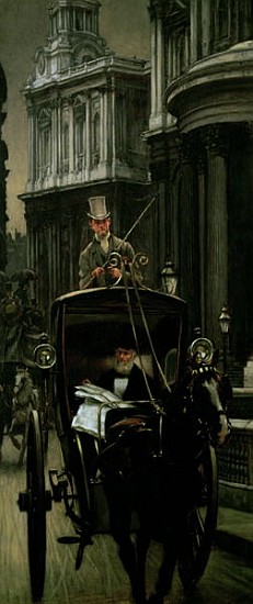 Going to Business (Going to the City), c.1879 de James Jacques Tissot
