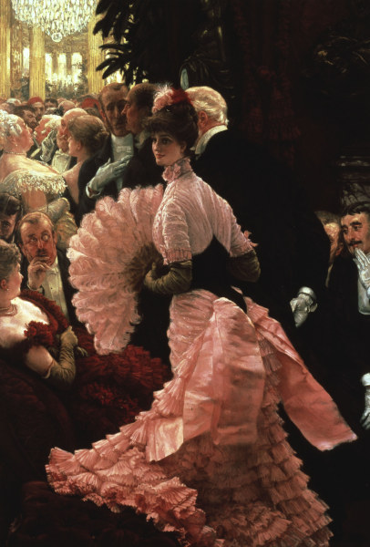 The Reception / Paint.by Tissot / c.1883 de James Jacques Tissot