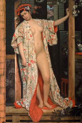 J.Tissot, Japanese Lady in the bath