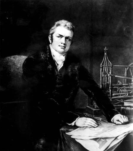 Sir Marc Isambard Brunel (1769-1849) 1812-13  (b&w photo) de James Northcote