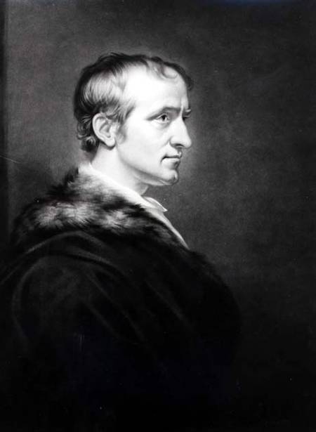 William Godwin (1756-1836) 1802  (b&w photo) de James Northcote