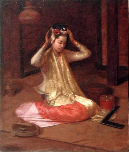 A Burmese Dancer de James Raeburn Middleton