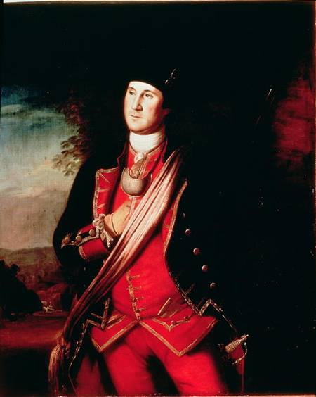 Portrait of George Washington (1732-99) de James the Elder Peale
