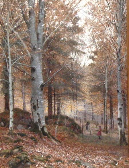Autumn in the Woods de James Thomas Watts