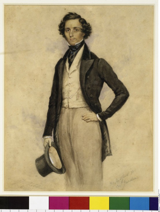 Felix Mendelssohn Bartholdy (1809-1847) de James Warren Childe