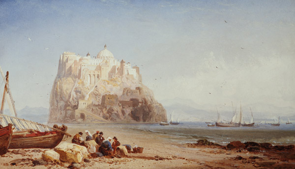 Castle of Ischia, Naples de James Webb