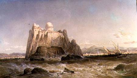 A Castle off the Mediterranean Coast de James Webb