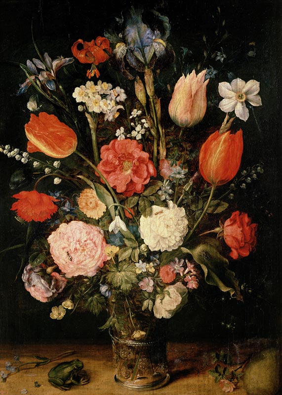 Still Life of Flowers de Jan Brueghel (El Viejo)