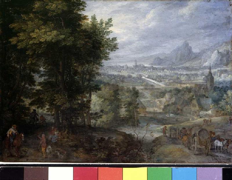Bewaldete Landschaft de Jan Brueghel (El Viejo)