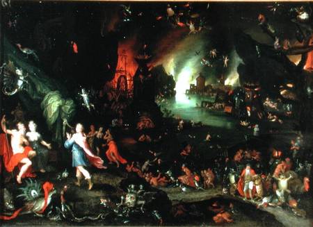 Orpheus in the Underworld de Jan Brueghel (El Viejo)