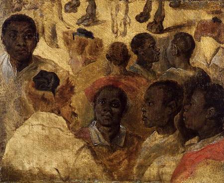 Study of Moorish Heads de Jan Brueghel (El Viejo)