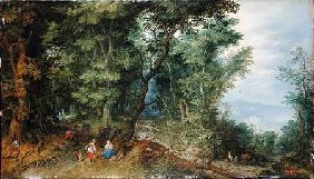 Wooded Landscape, or The Rest on the Flight into Egypt