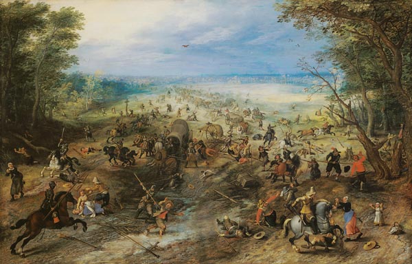 J.Brueghel d.Ä., Der Überfall de Jan Brueghel (El Joven)