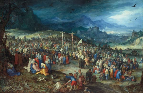 Jan Bruegel d.Ä., Kreuzigung Christi de Jan Brueghel (El Joven)