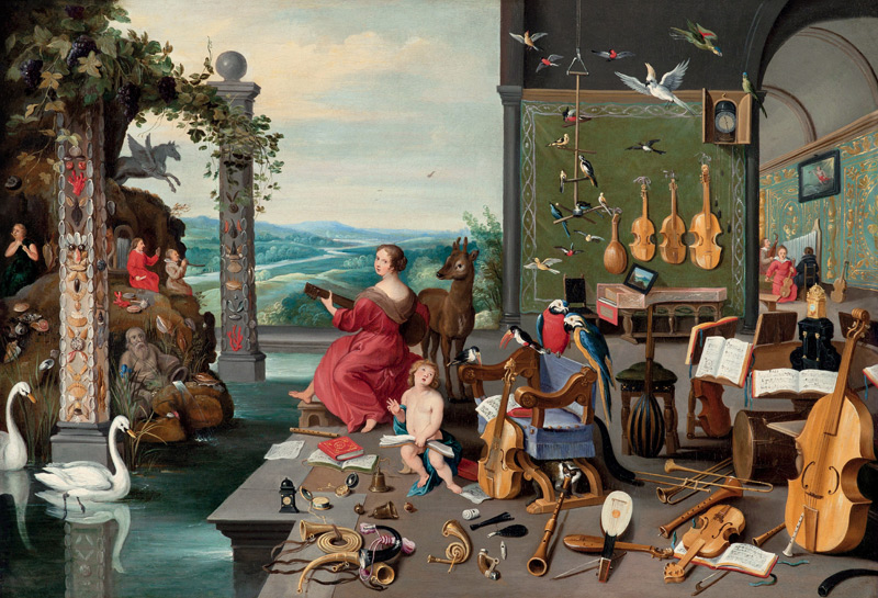 The Allegory of Hearing de Jan Brueghel (El Joven)