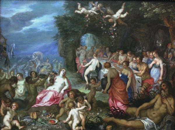 Balen a.Brueghel /Feast of the Gods/1620 de Jan Brueghel (El Joven)