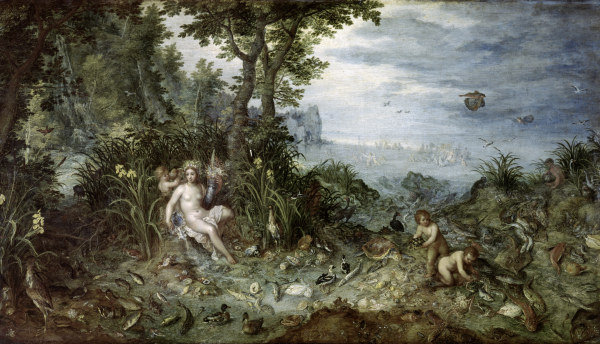 J.Brueghel d.Ä., Allegorie des Wassers de Jan Brueghel (El Joven)