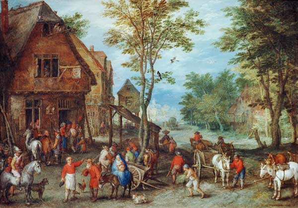 Brueghel the Elder / Searching for Inn de Jan Brueghel (El Joven)