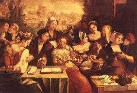 The Prodigal Son Feasting with Harlots