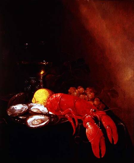Still Life with Lobster de Jan Frans van Son