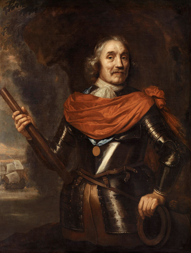 Maarten Harpertszoon Tromp (1597-1653), Dutch Admiral de Jan Lievens