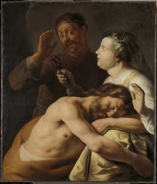 Samson and Delilah de Jan Lievens