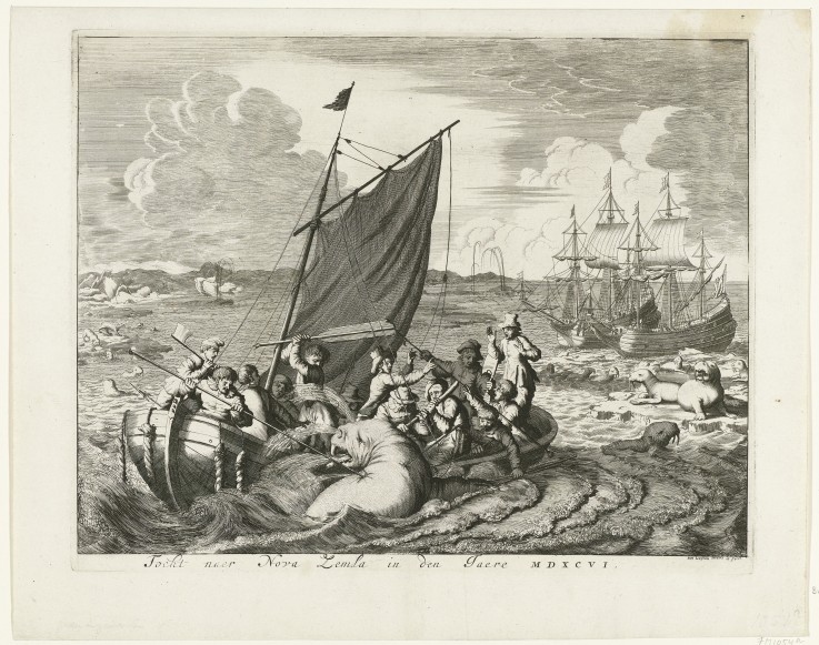 Tthe voyage to Novaya Zemlya in 1596 de Jan Luyken