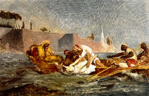 In the Bosporus drowned de Jan Matejko