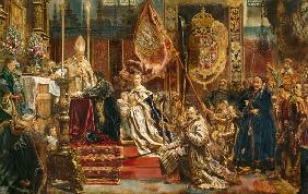The vow of the king Johann II. Kasimir of Poland