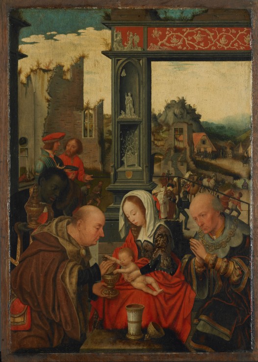 The Adoration of the Kings de Jan Mostaert