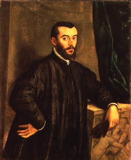 Portrait of Andrea Vesalius (1514-64) de Jan Stephen Calcar