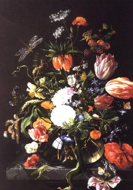 Still Life of Flowers de Jan van Dalen