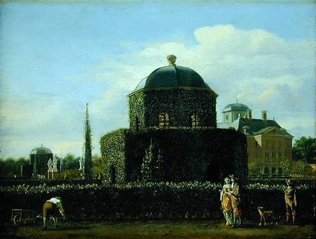 The Pavilion of the Bosch House, the Residence of the Keeper of the City of Gravenhage de Jan van der Heyden
