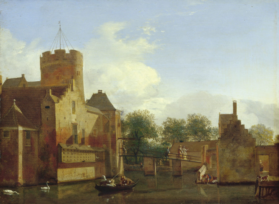 Loenerslot Castle in Holland de Jan van der Heyden