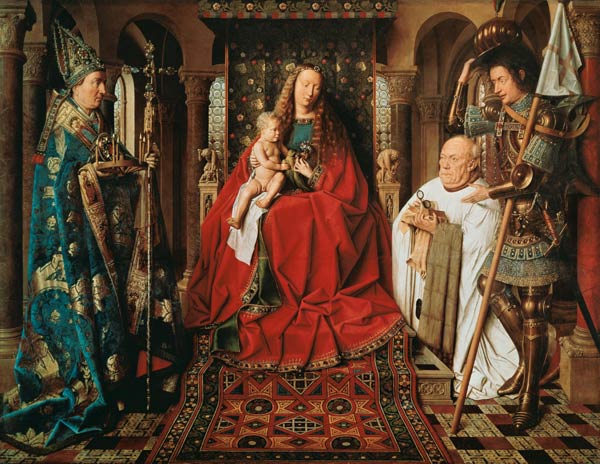 La Madonna de Kanonikus Georg de Pael. de Jan van Eyck