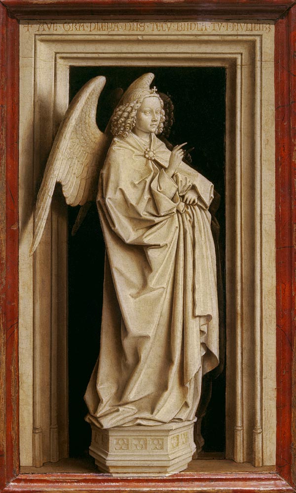 Diptych of the Annunciation de Jan van Eyck