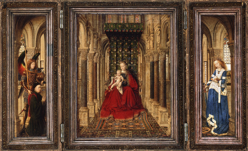 Flügelaltärchen de Jan van Eyck