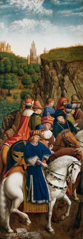 Los jueces justos de Jan van Eyck