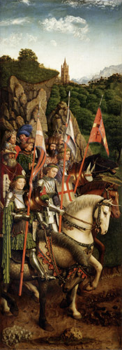 Los oponentes a Cristo de Jan van Eyck