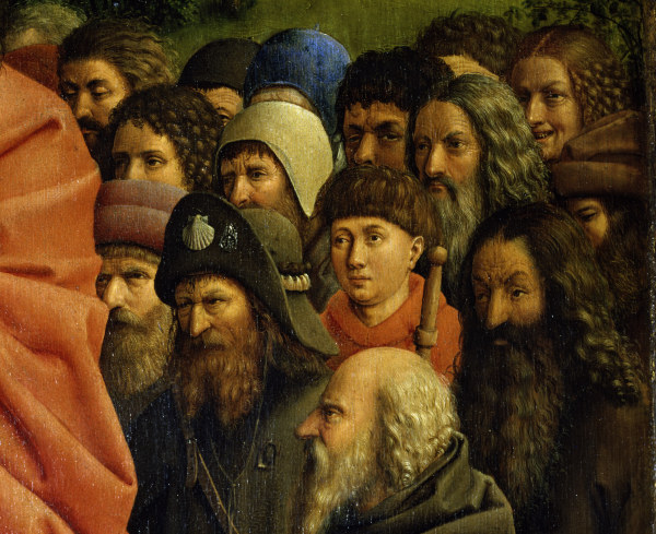 The Pilgrims de Jan van Eyck
