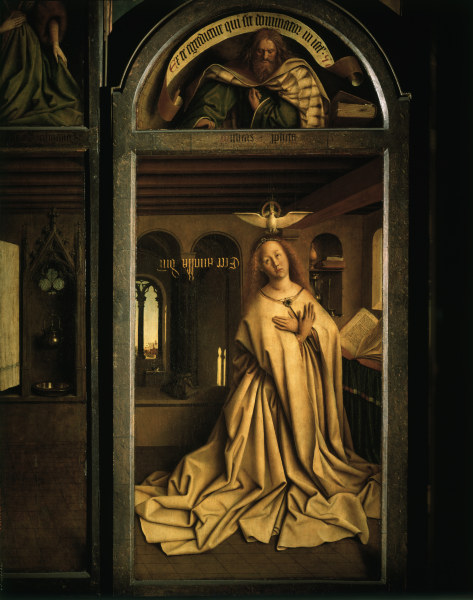 Ghent Altar, Mary de Jan van Eyck