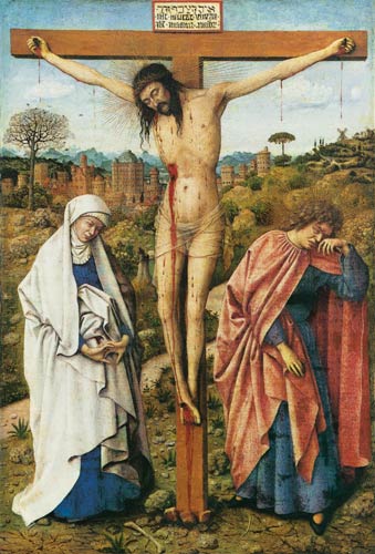 Crucifixion de Jan van Eyck
