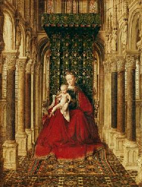 Madonna con niño (Panel medio del altar)