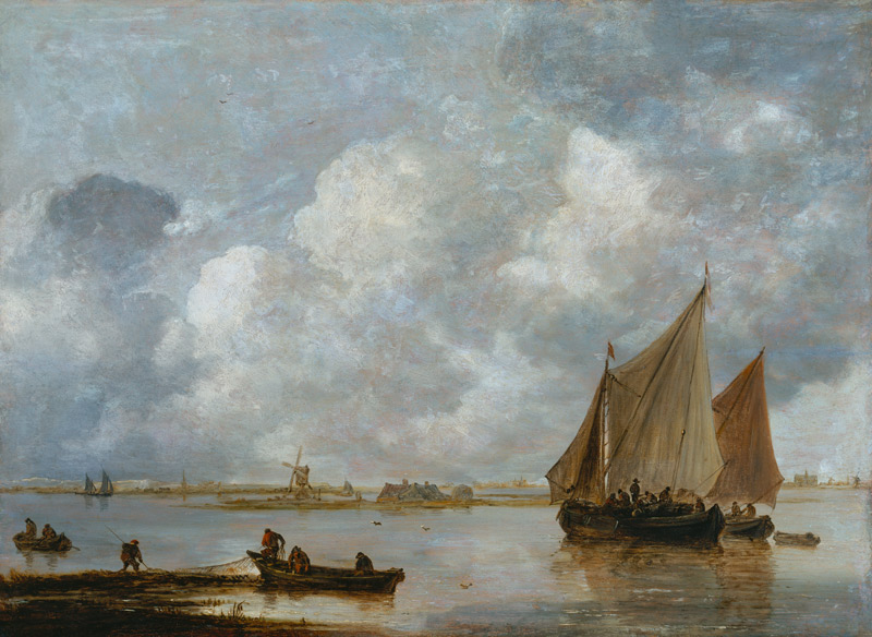 El Mar de Haarlem de Jan van Goyen