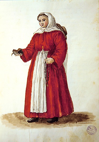 A young Venetian orphan de Jan van Grevenbroeck