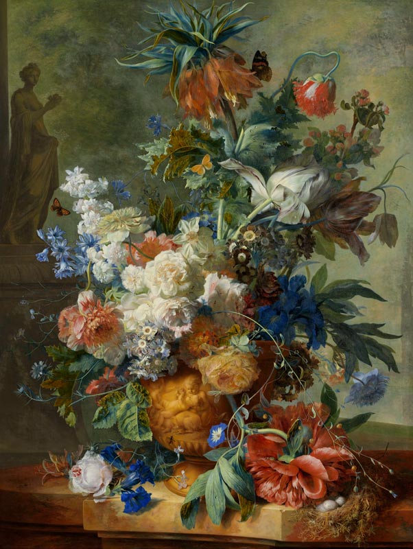 Still Life with Flowers de Jan van Huysum
